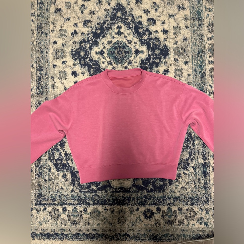 COPY - Softstreme Perfectly Oversized Cropped Crew